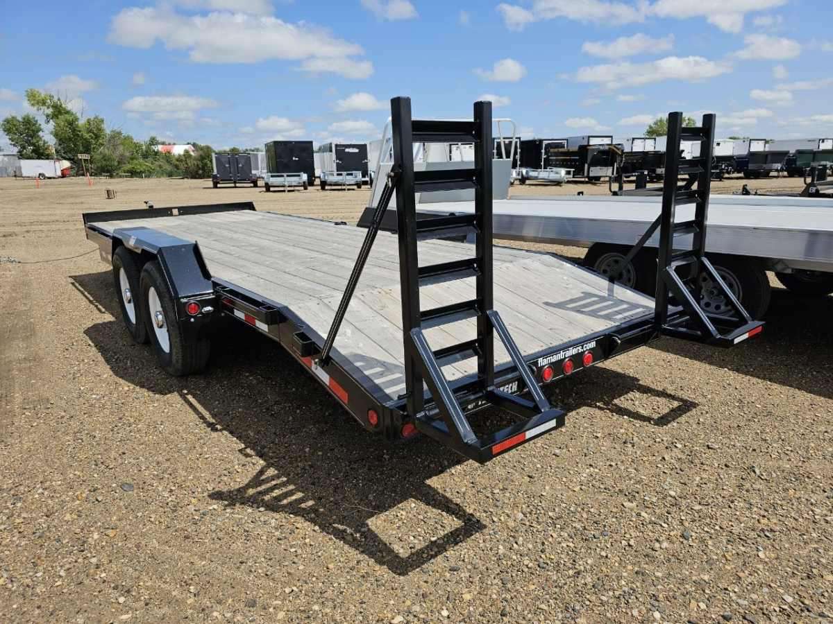 2025 Trailtech CELR 8'6" x 20' Beavertail Flat Deck