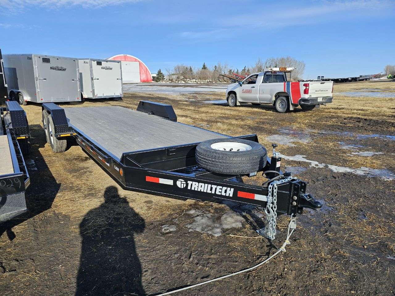 2025 Trailtech CELR 8'6" x 20' Flat Deck Trailer