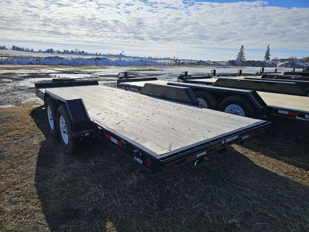 2025 Trailtech CELR 8'6" x 20' Flat Deck Trailer