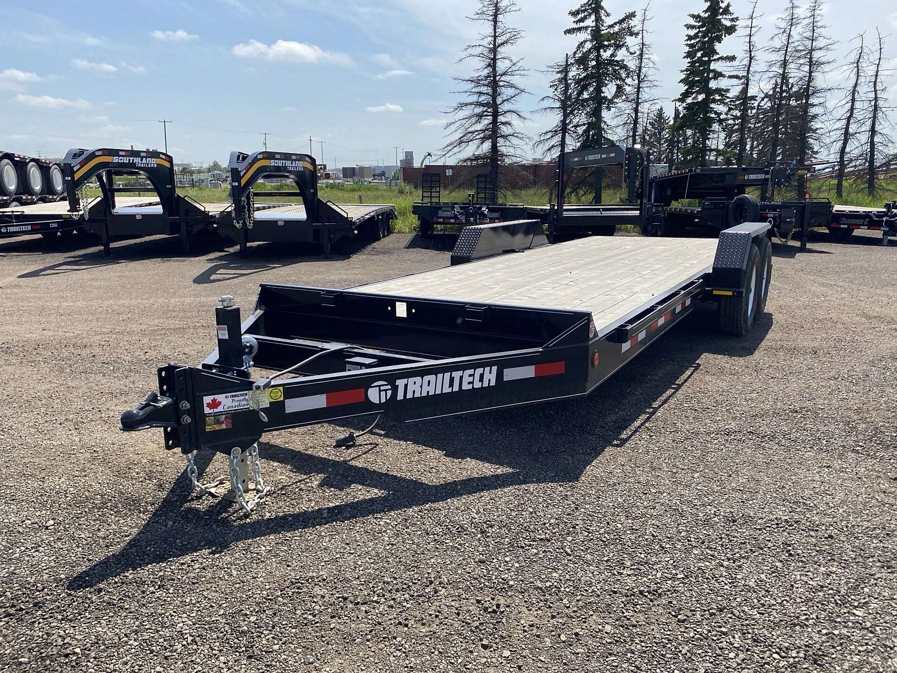 2025 Trailtech CELR270 Flatdeck Trailer - 20'