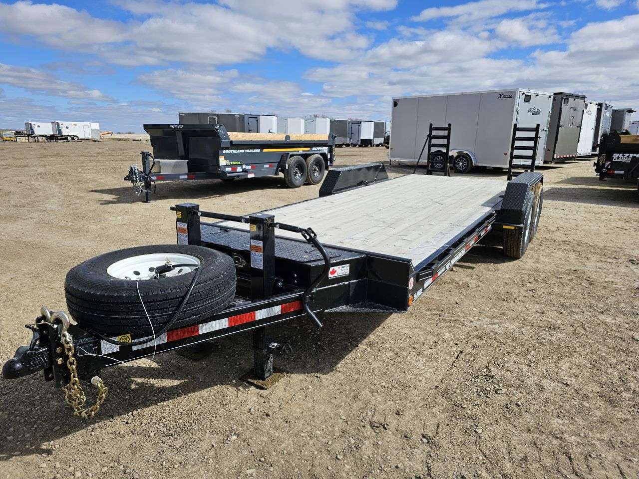 2025 Trailtech Custom 20' Premier Equipment Trailer