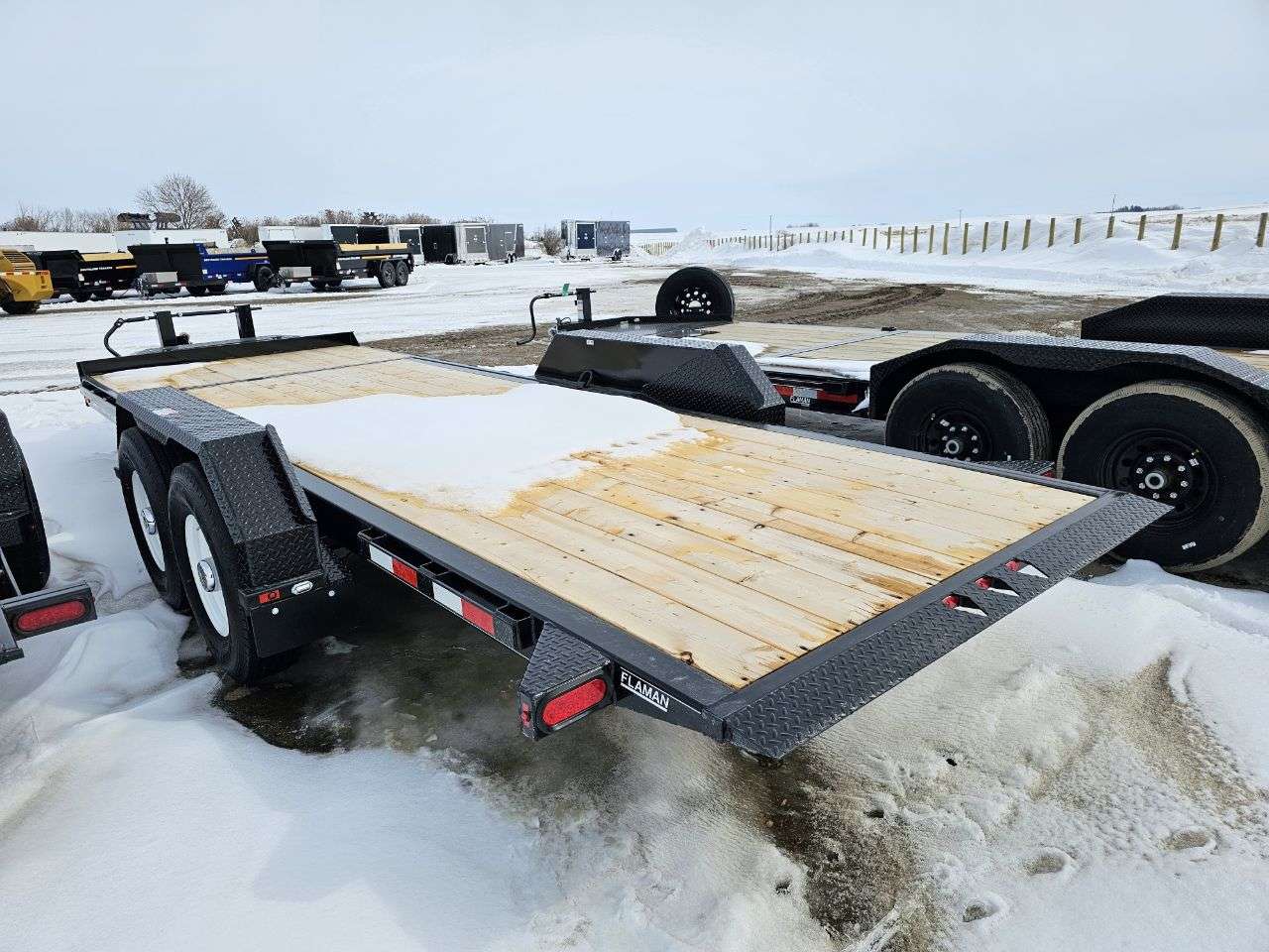 2025 Trailtech L280T 8'6" x 20' Partial Tilt Trailer