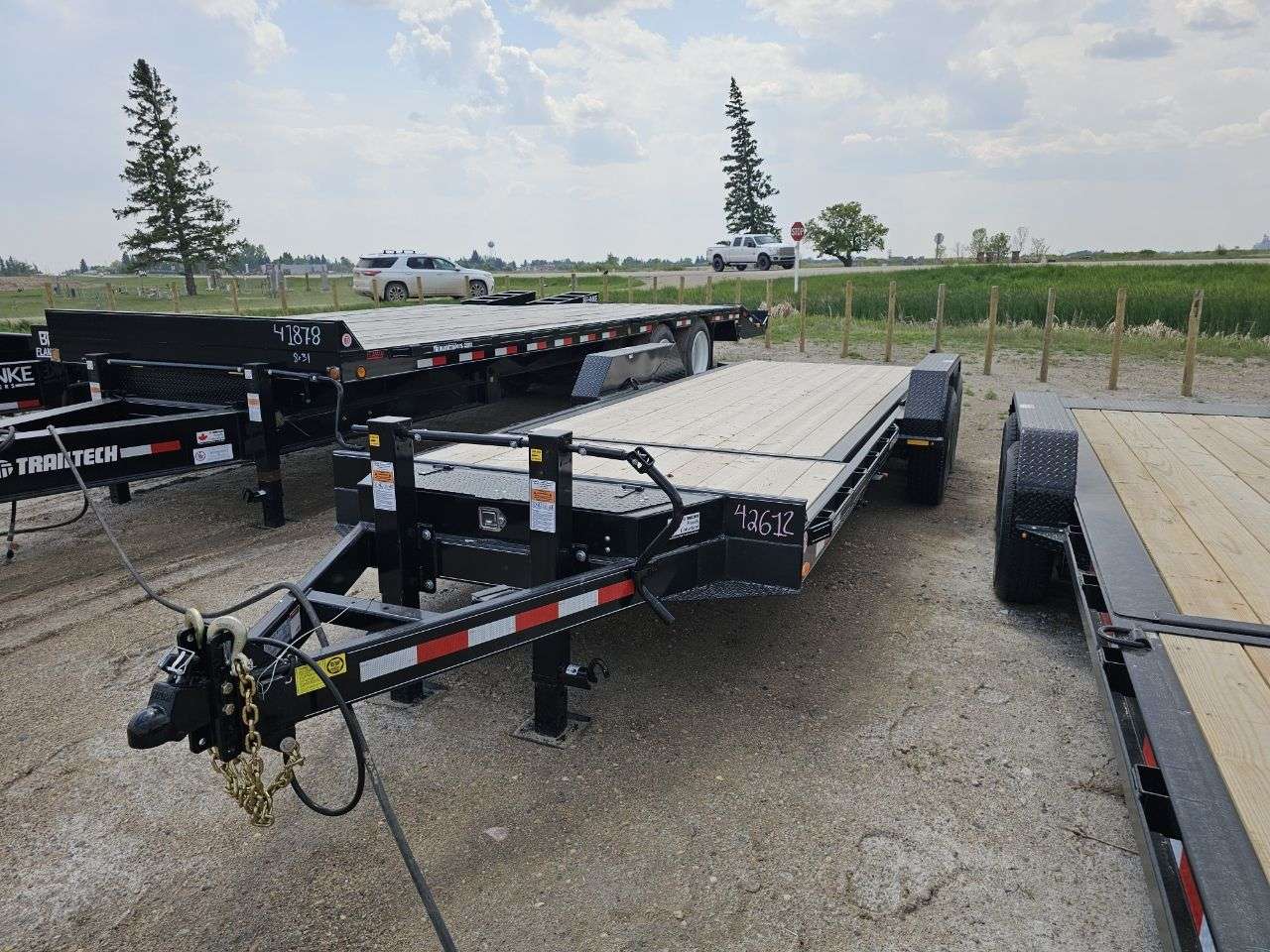 2025 Trailtech L280T 8'6" x 20' Partial Tilt Trailer