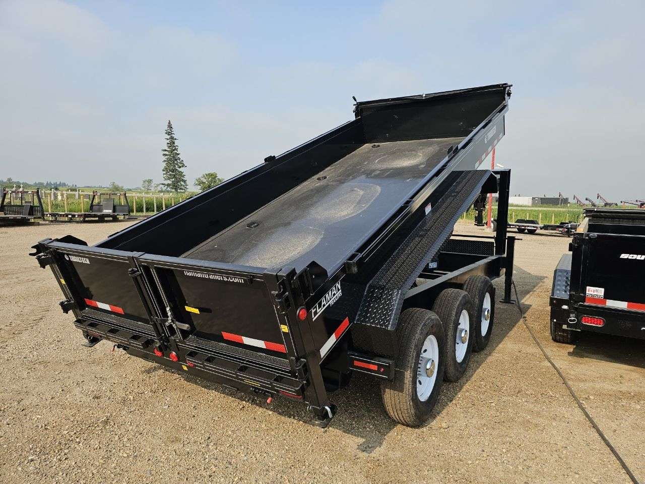 2025 Trailtech L370HD 7' x 16' Heavy Duty Dump Trailer