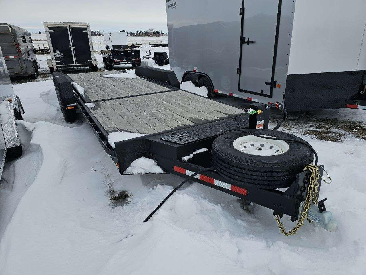 2025 Trailtech L370T 8'6" x 24' Partial Tilt Trailer