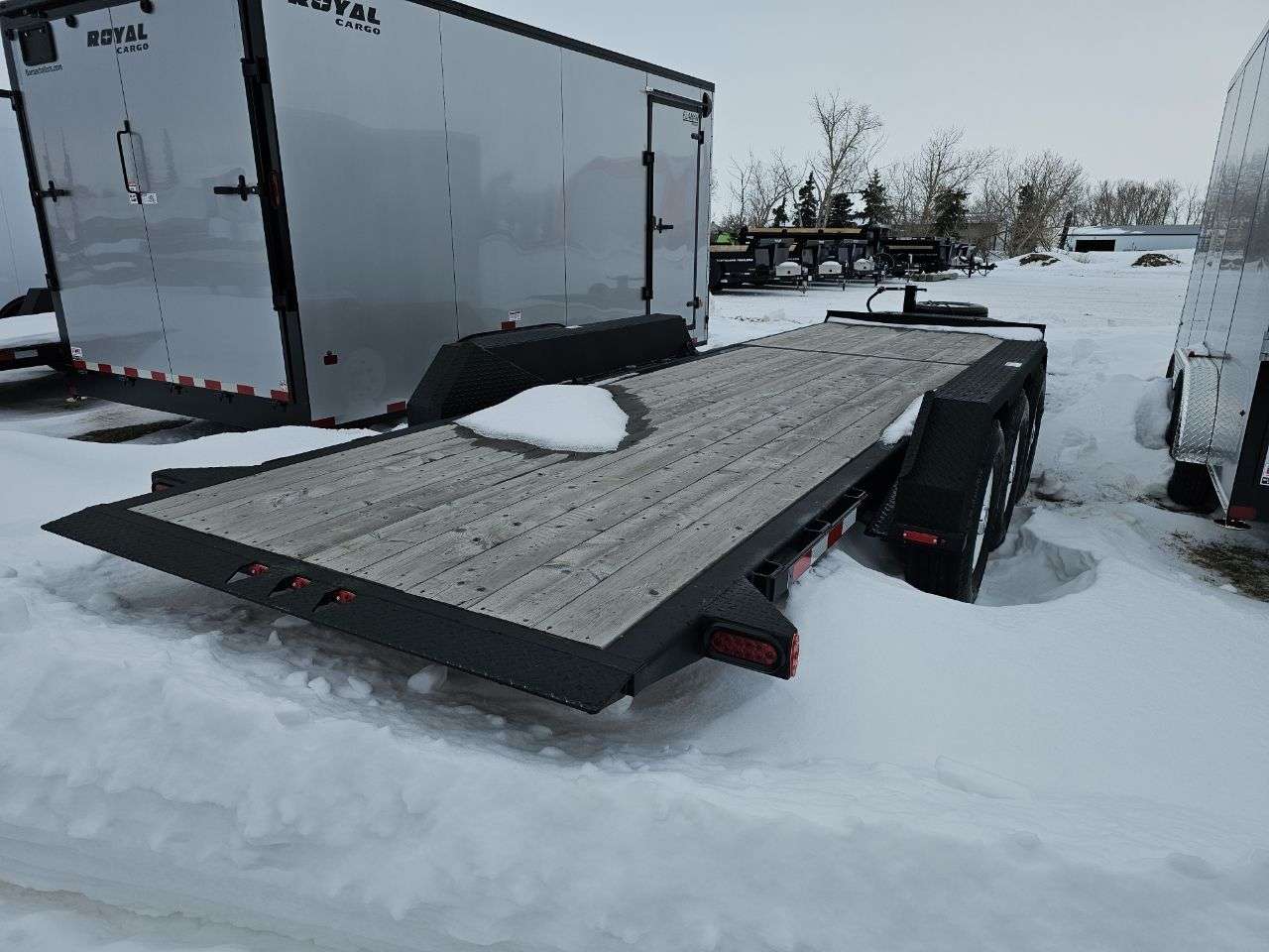 2025 Trailtech L370T 8'6" x 24' Partial Tilt Trailer