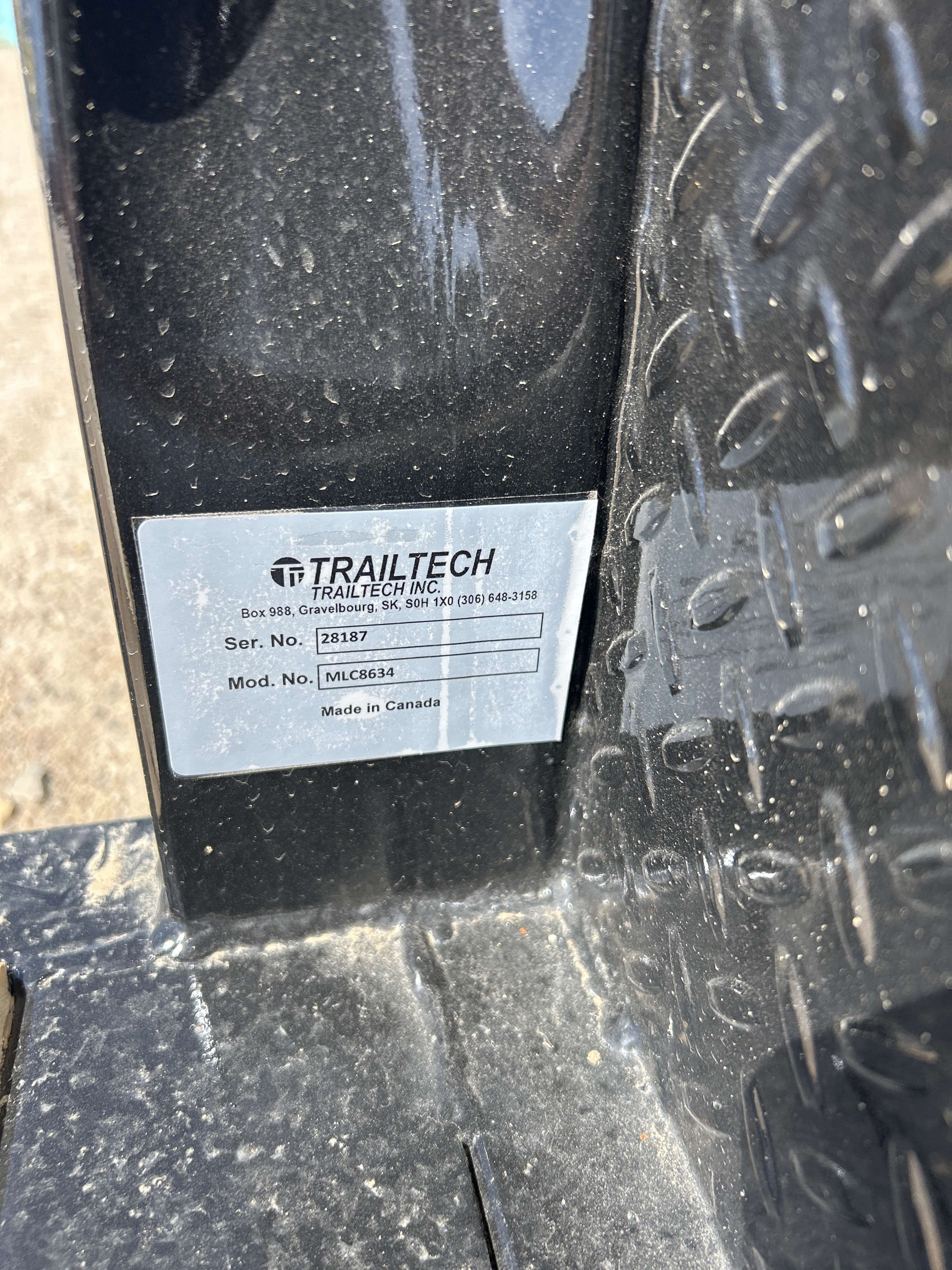 2025 Trailtech MLC 8'6" Truck Deck