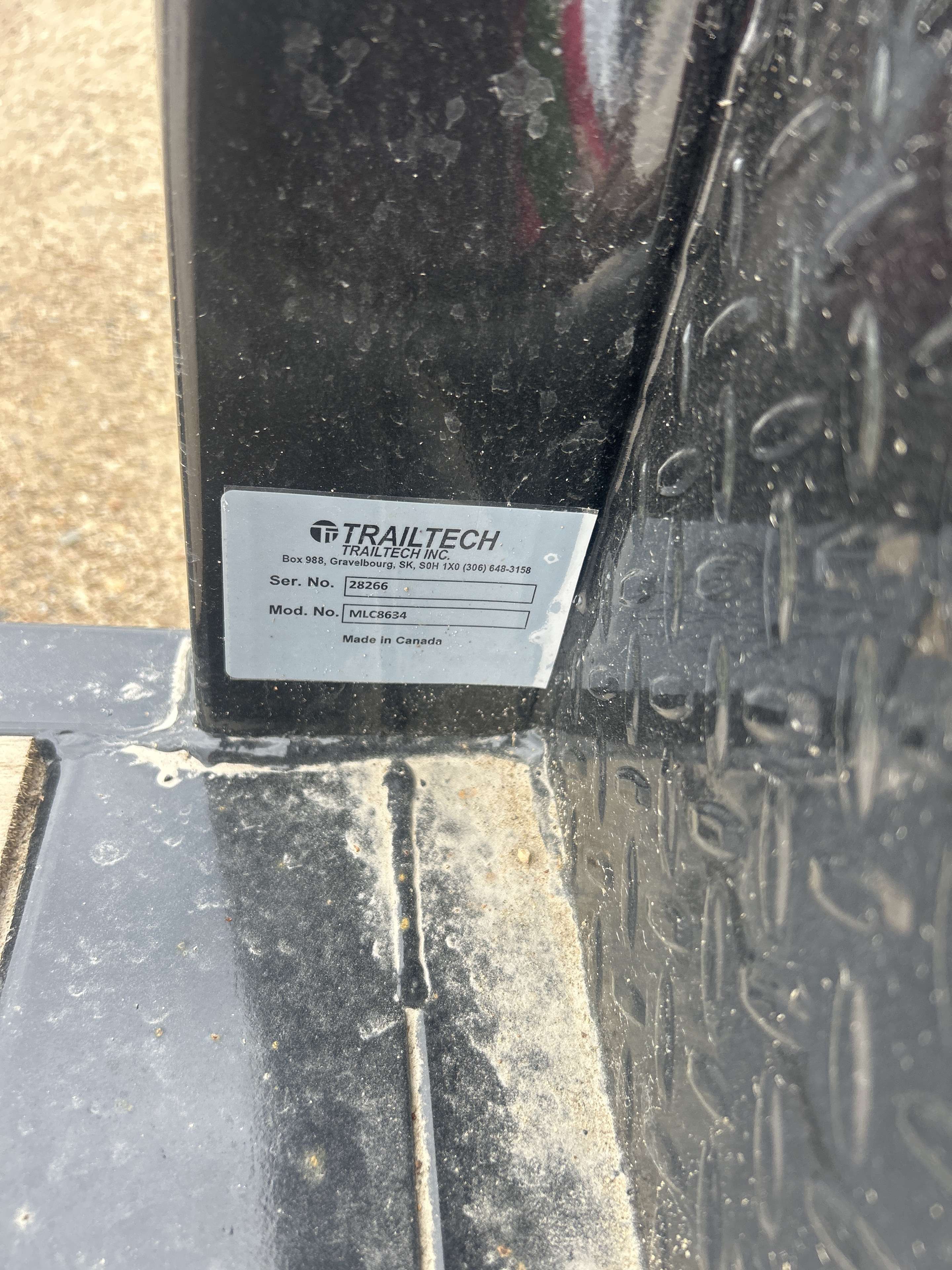 2025 Trailtech MLC 8'6" Truck Deck