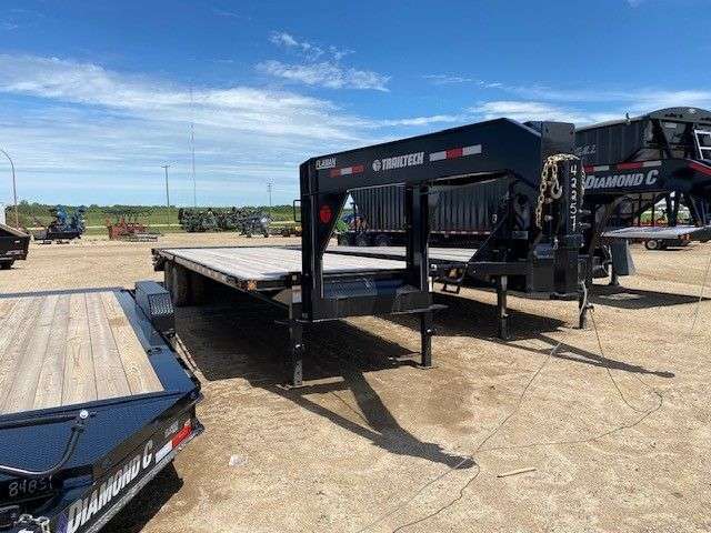 2025 Trailtech TD 8'6" x 31' Gooseneck Flat Deck