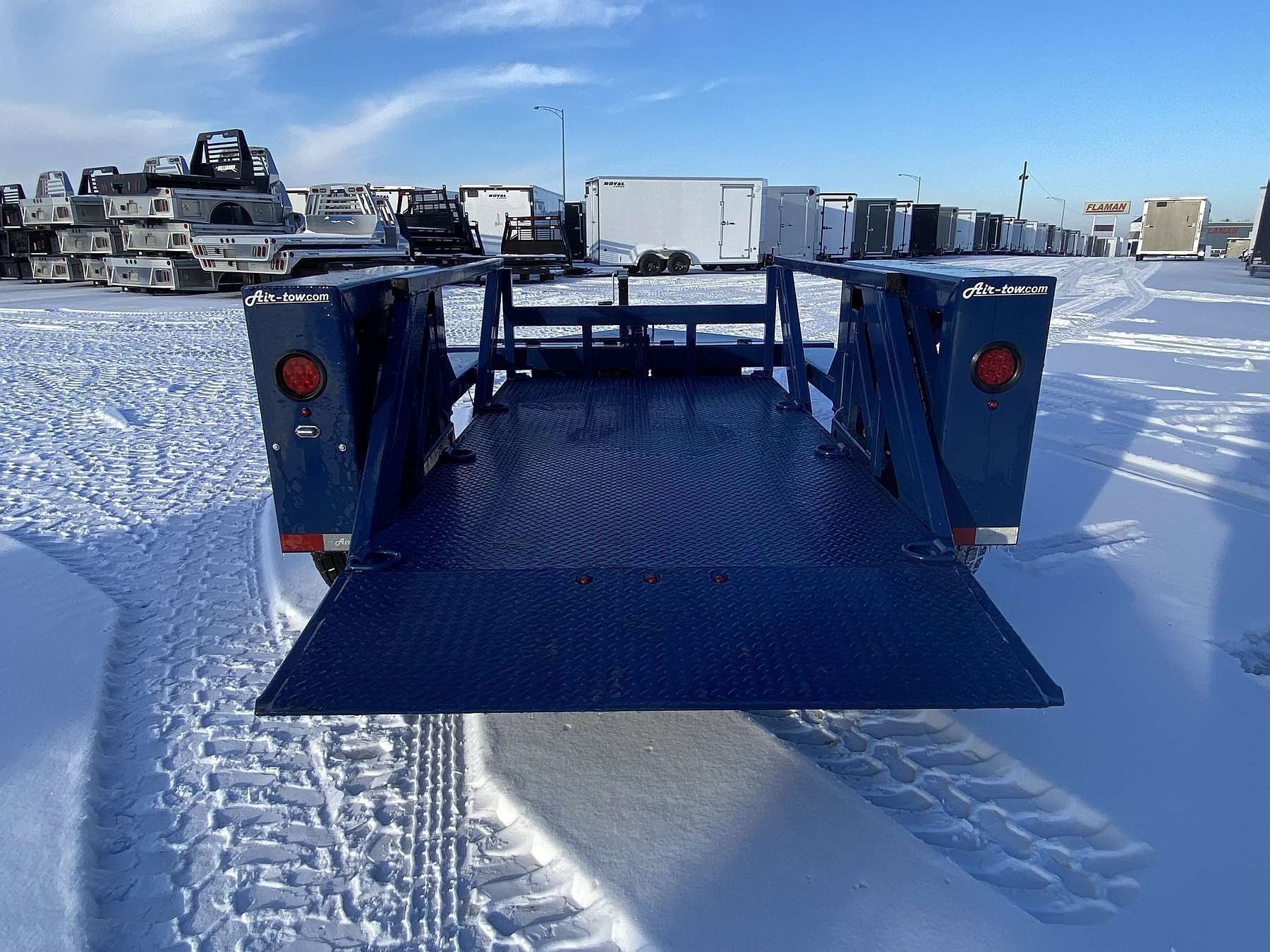 2026 Air-Tow 10' Ground Level Loading Trailer
