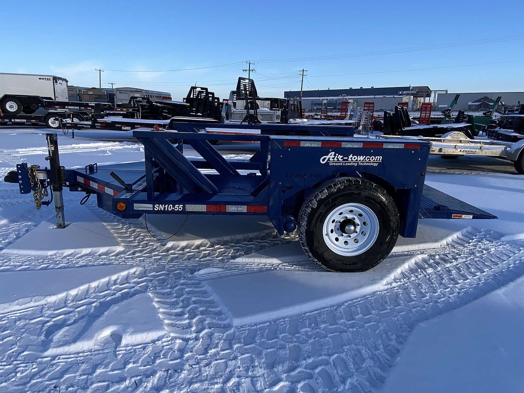 2026 Air-Tow 10' Ground Level Loading Trailer