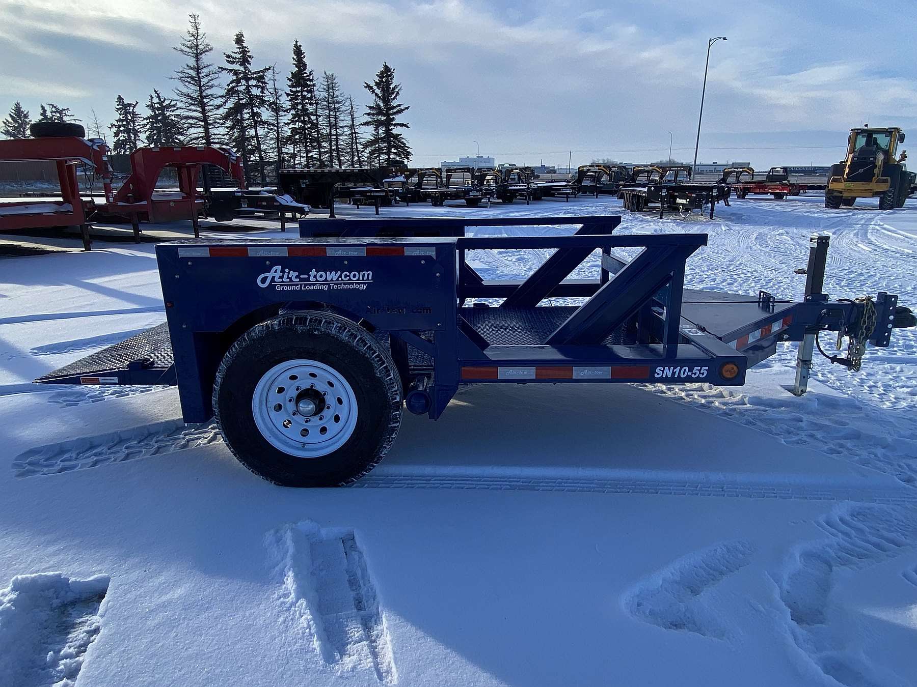 2026 Air-Tow 10' Ground Level Loading Trailer