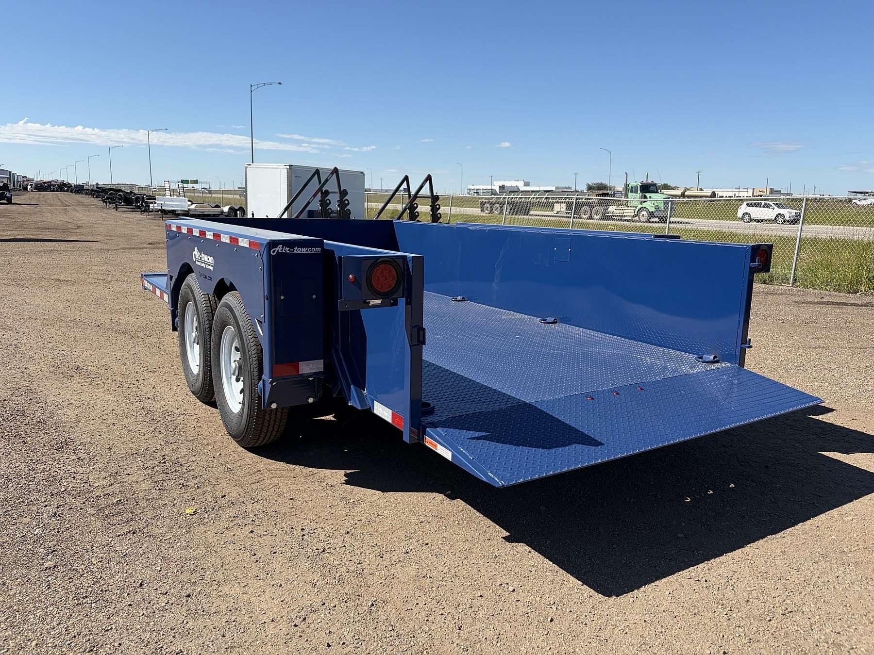 2026 Air-Tow 14' Ground Level Loading Trailer