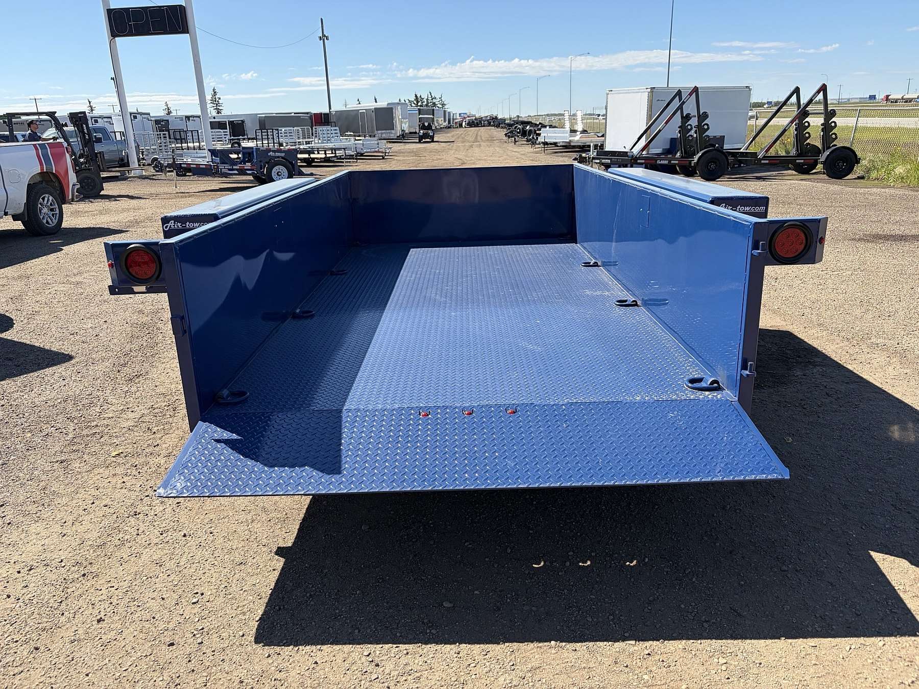 2026 Air-Tow 14' Ground Level Loading Trailer