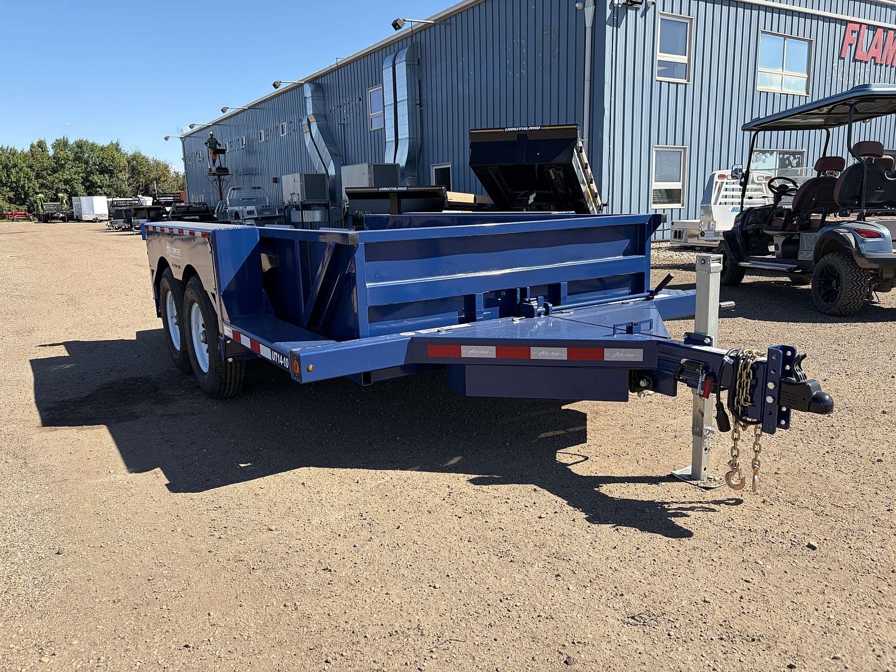 2026 Air-Tow 14' Ground Level Loading Trailer