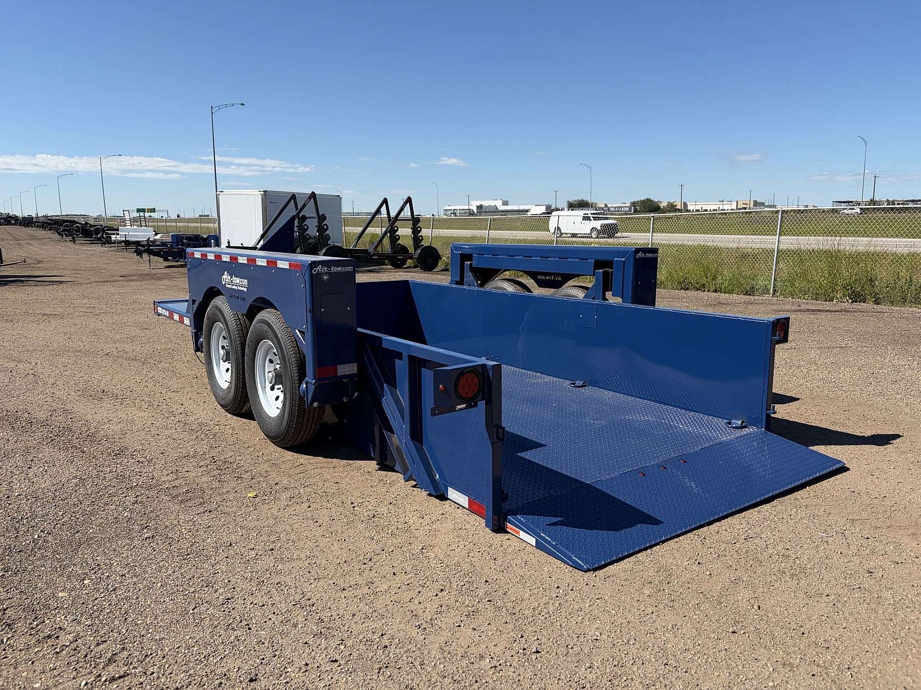 2026 Air-Tow 14' Ground Level Loading Trailer