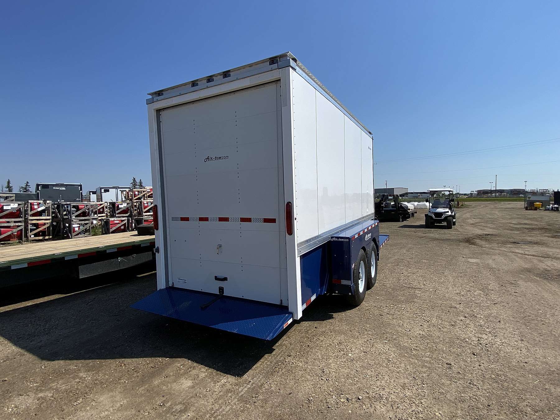 2026 Air-Tow Enclosed Ground Level Loading Trailer