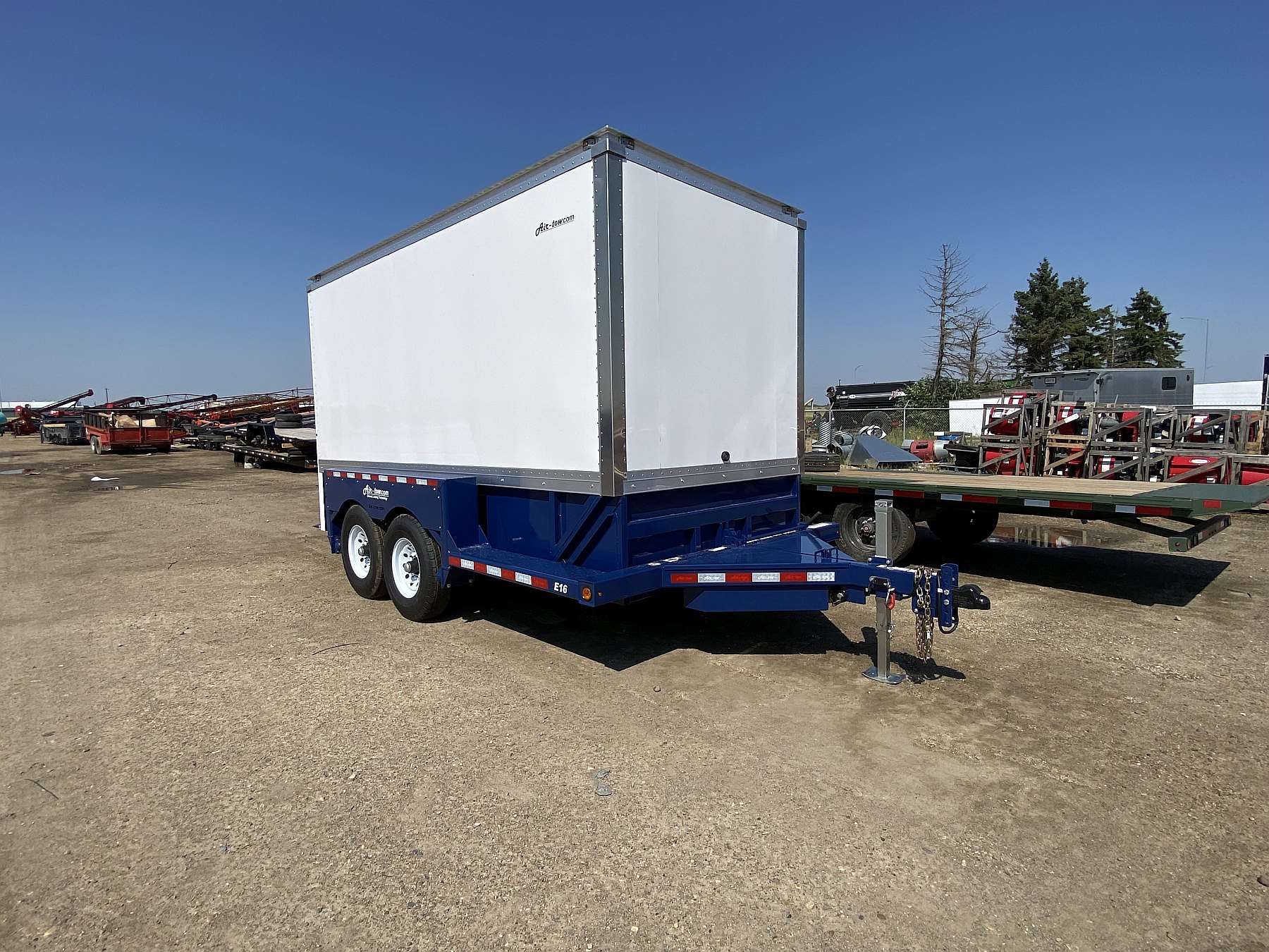 2026 Air-Tow Enclosed Ground Level Loading Trailer