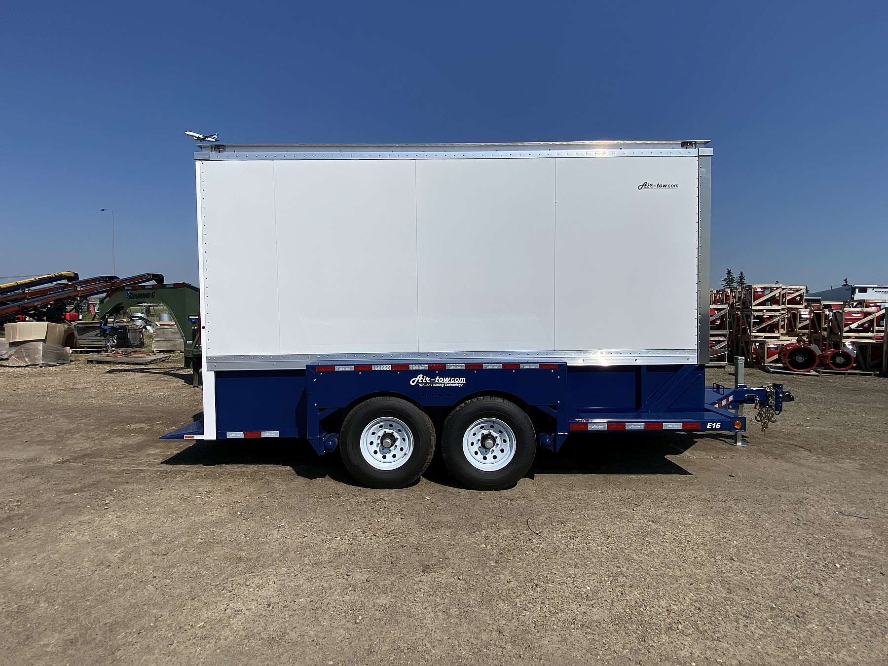 2026 Air-Tow Enclosed Ground Level Loading Trailer