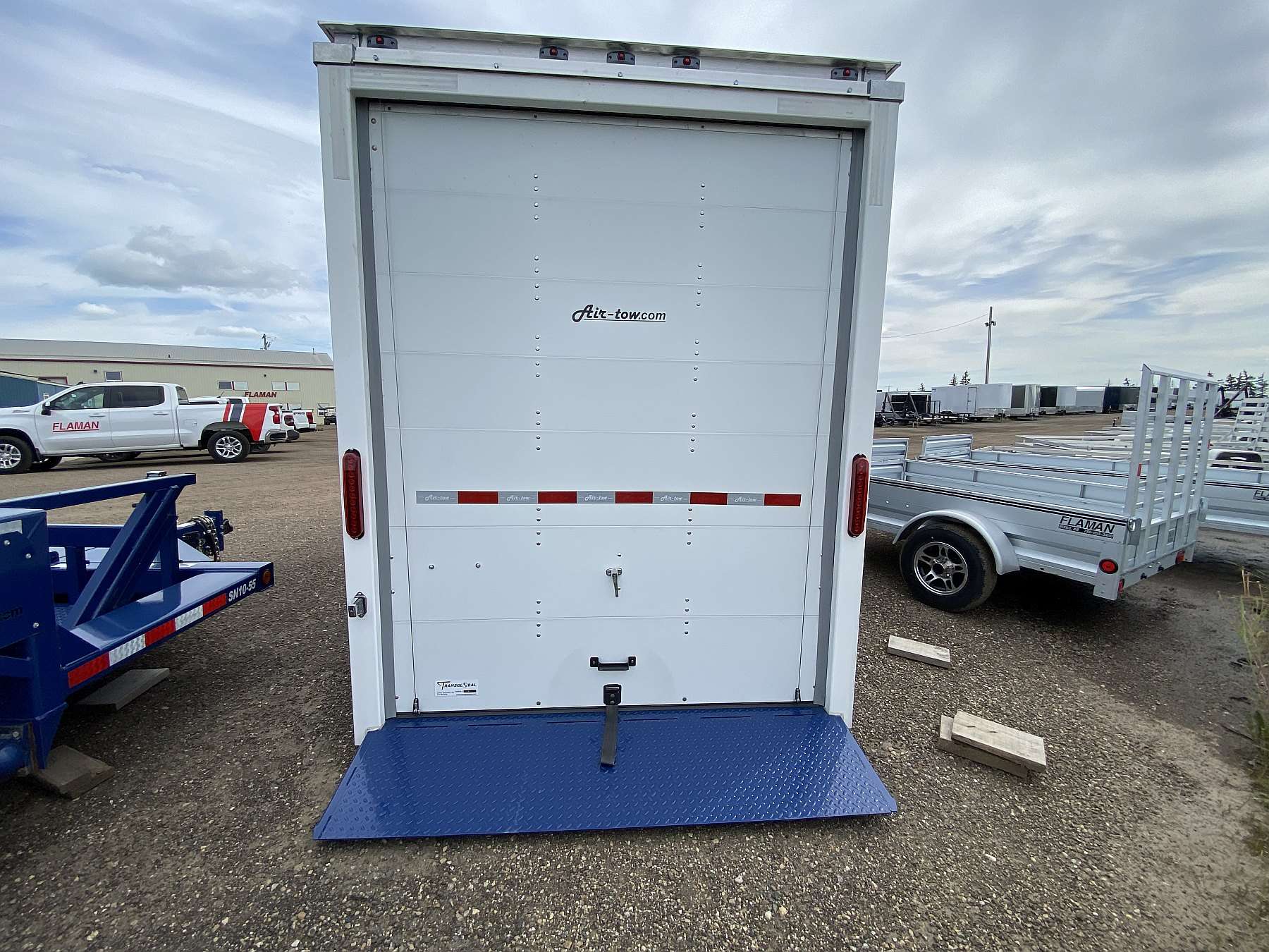 2026 Air-Tow Enclosed Ground Level Loading Trailer