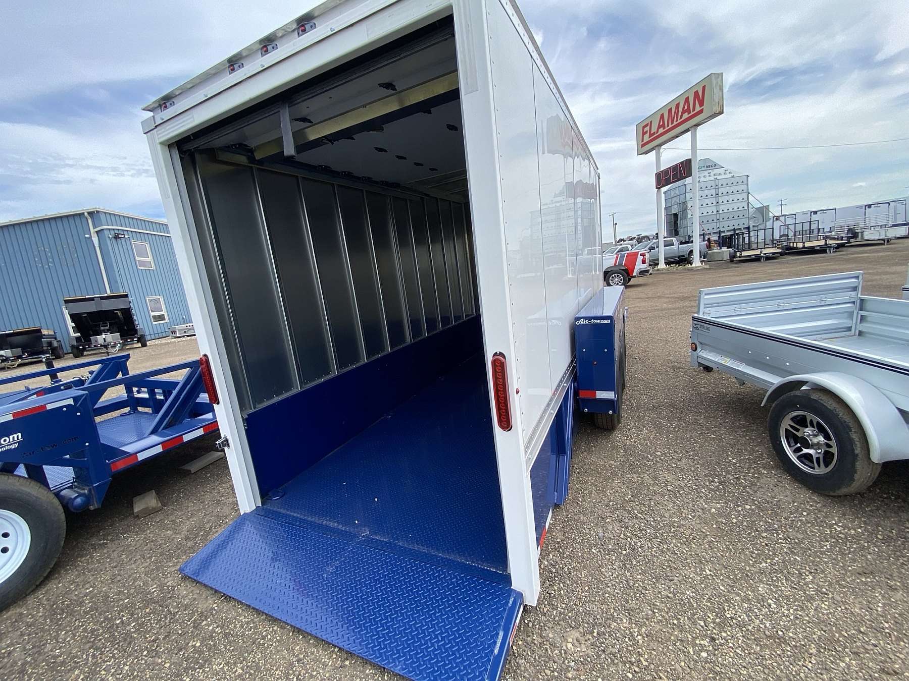 2026 Air-Tow Enclosed Ground Level Loading Trailer