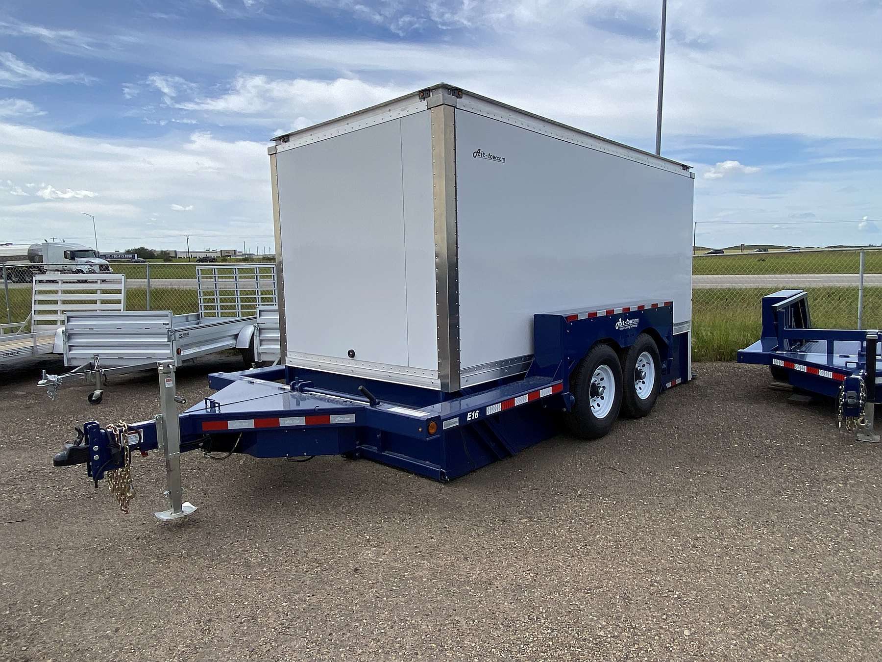 2026 Air-Tow Enclosed Ground Level Loading Trailer