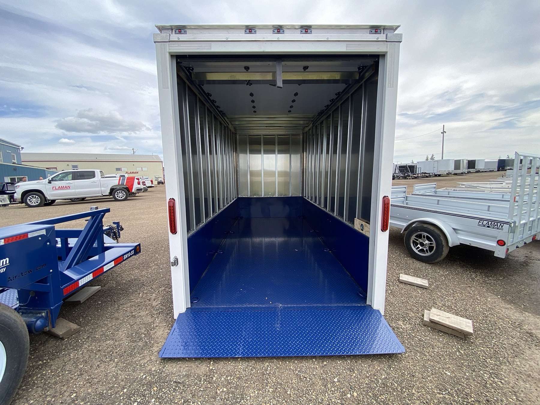 2026 Air-Tow Enclosed Ground Level Loading Trailer