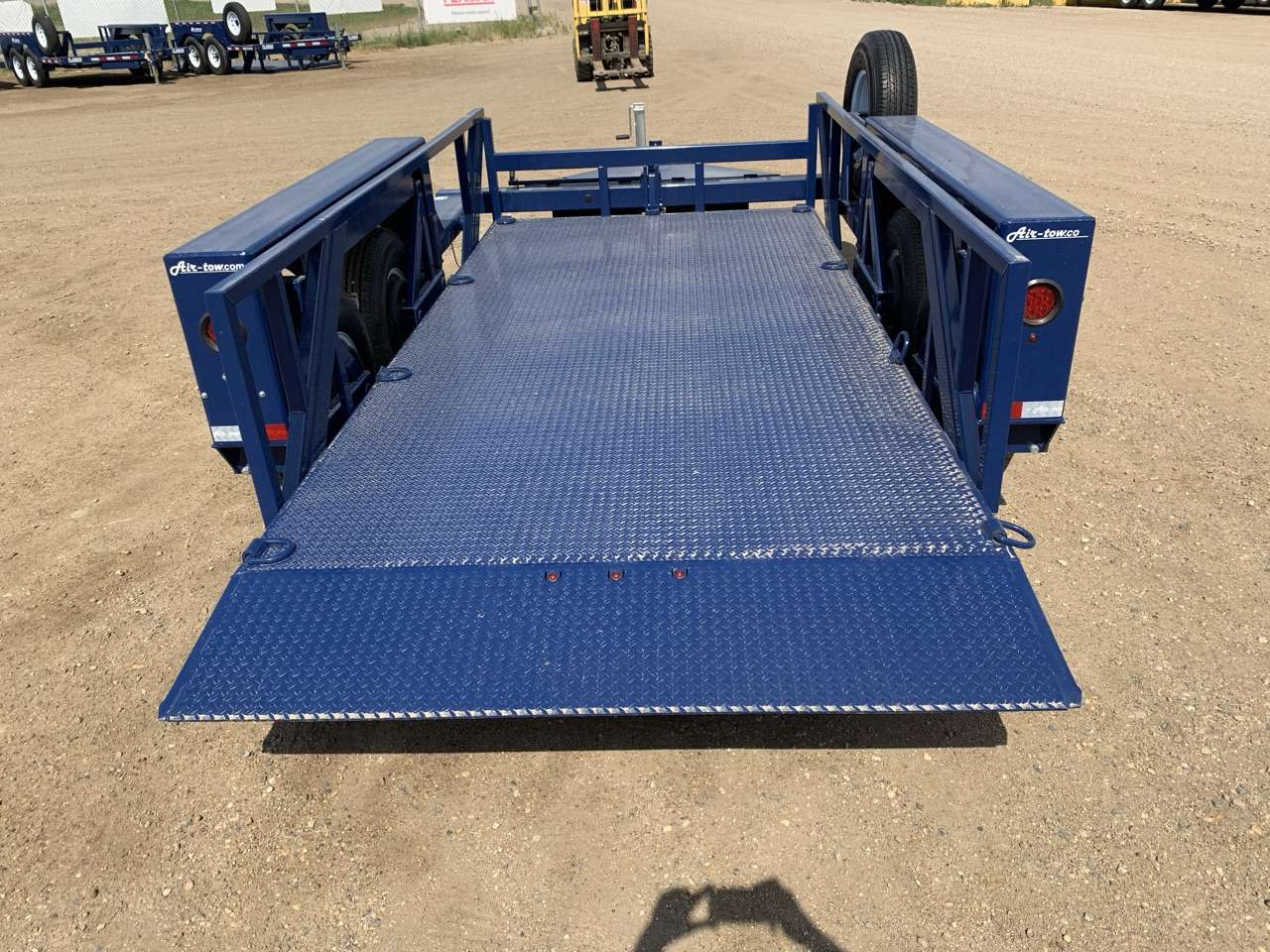 2026 Airtow 14' Drop Down Flat Deck Trailer