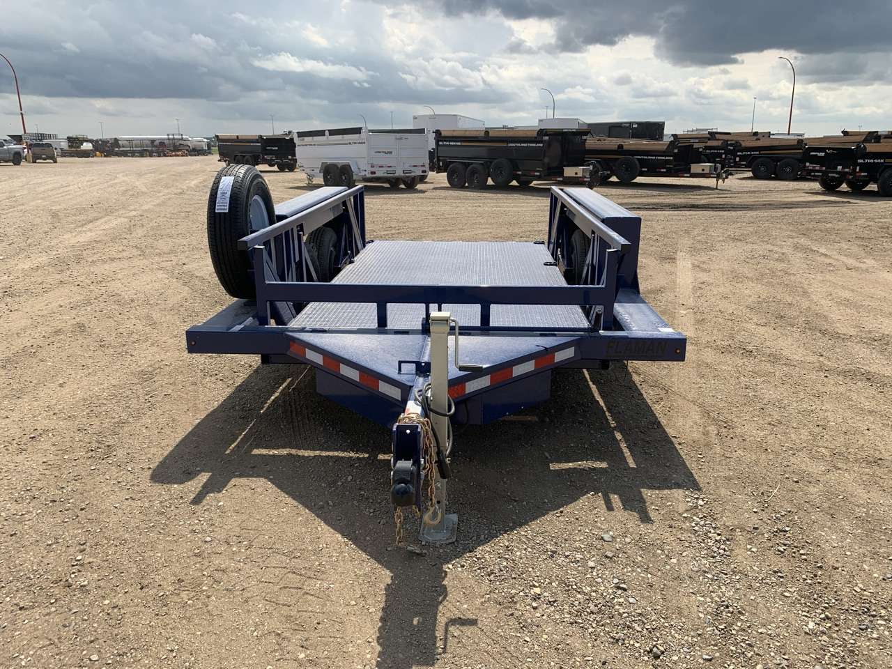 2026 Airtow 14' Drop Down Flat Deck Trailer