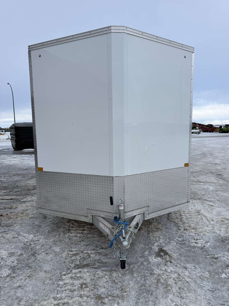 2026 ALCOM 7'6" x 14' + V-Nose Cargo Trailer