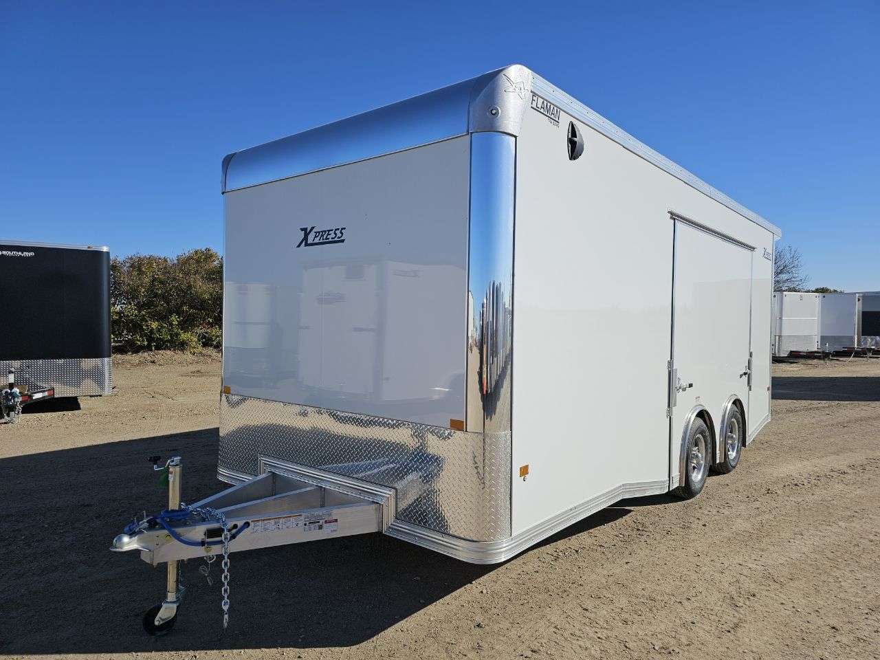 2026 Alcom 8'6" x 20' Flat Front Car Hauler Trailer