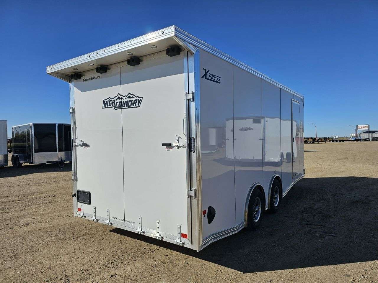 2026 Alcom 8'6" x 20' Flat Front Car Hauler Trailer