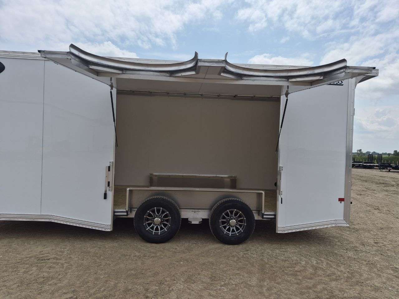 2026 ALCOM 8'6" x 20' Flat Front Car Hauler Trailer