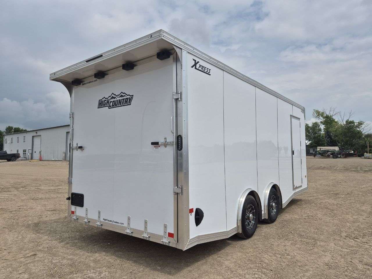 2026 ALCOM 8'6" x 20' Flat Front Car Hauler Trailer
