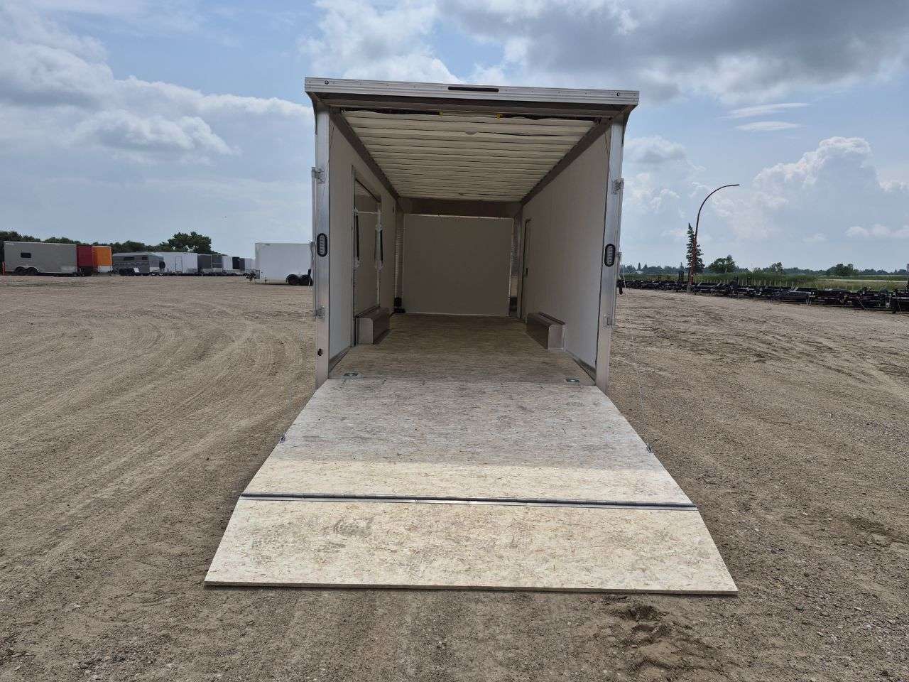 2026 ALCOM 8'6" x 24' Flat Front Car Hauler Trailer