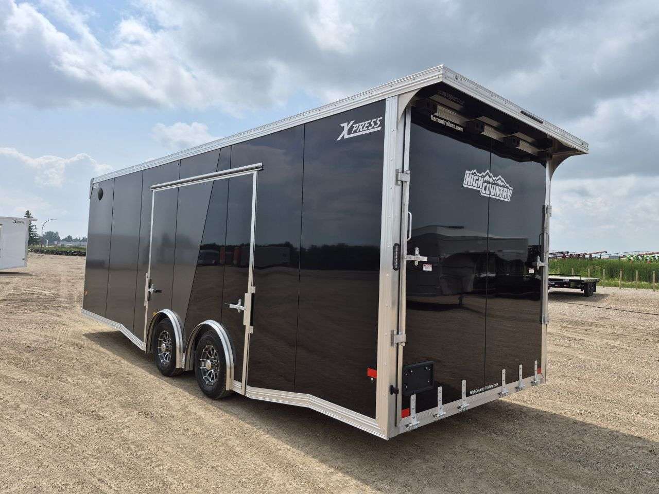 2026 ALCOM 8'6" x 24' Flat Front Car Hauler Trailer
