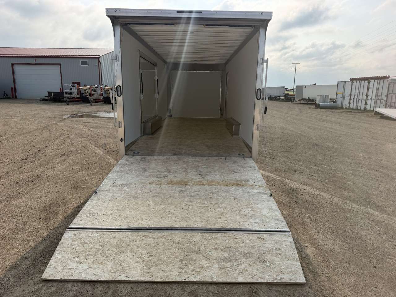 2026 ALCOM 8'6" x 24' Flat Front Car Hauler Trailer