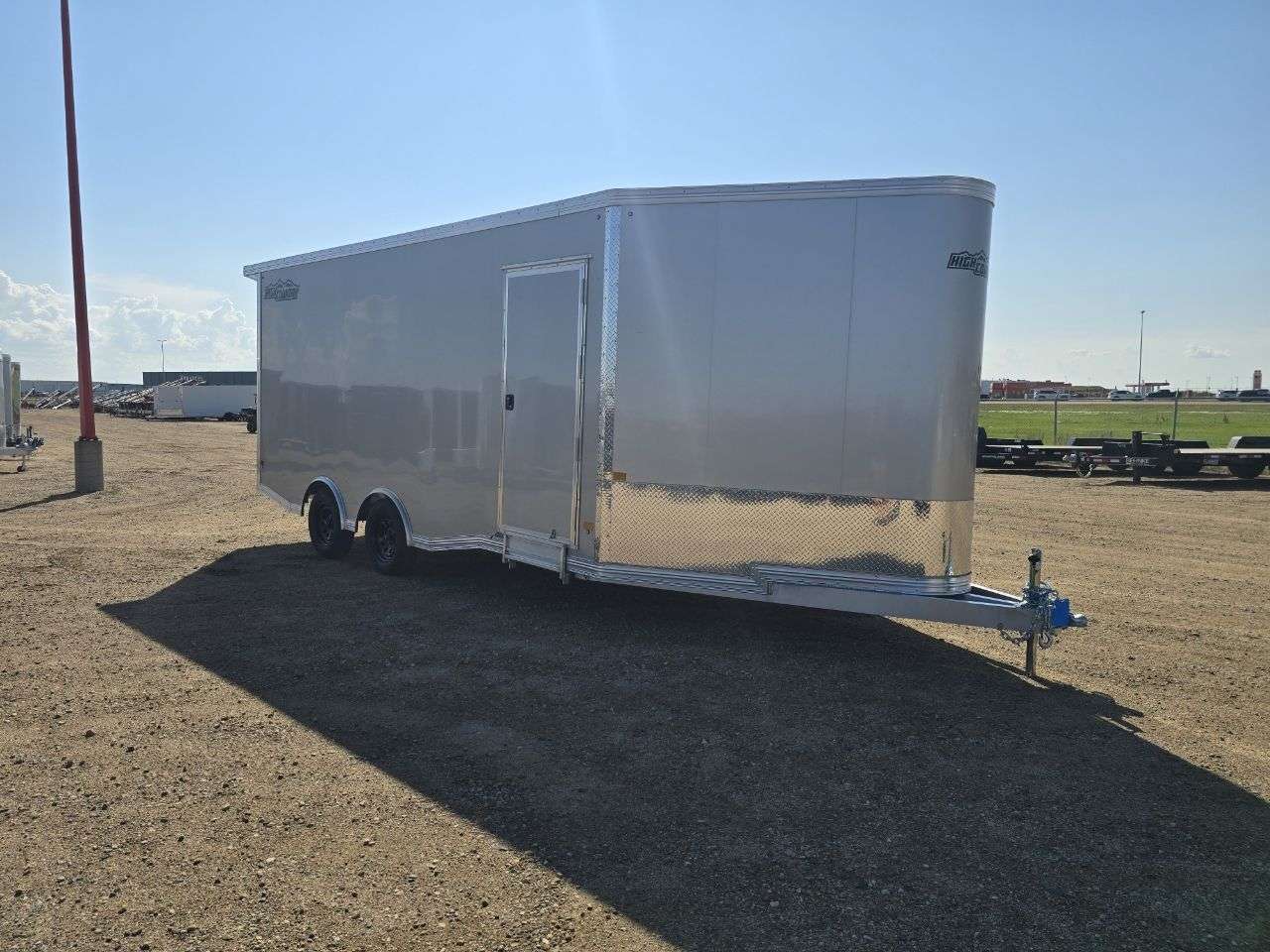 2026 Alcom HCH 8'6" x 18' + V-Nose Toy Hauler Trailer