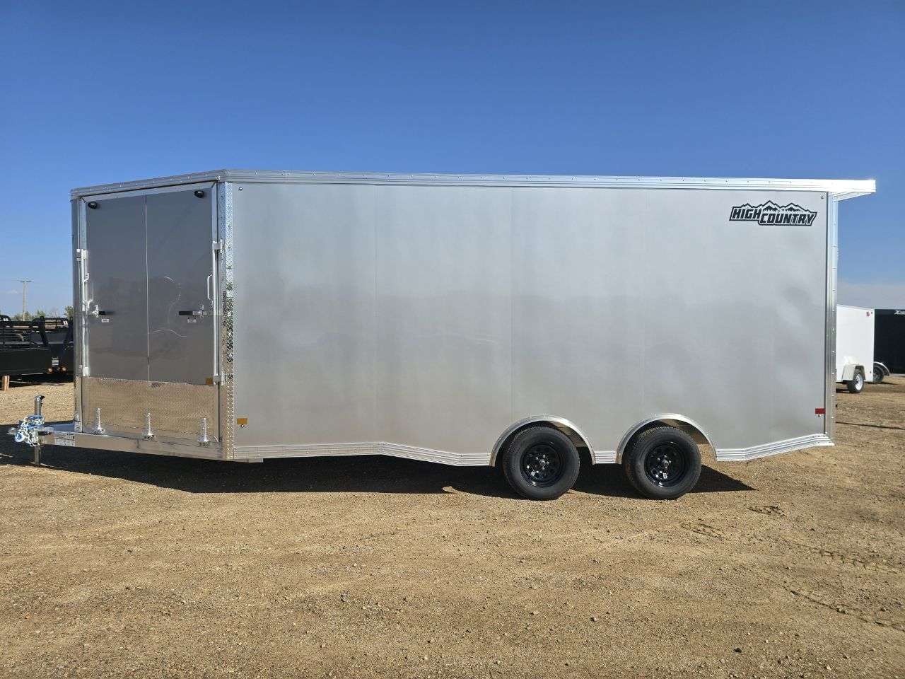 2026 Alcom HCH 8'6" x 18' + V-Nose Toy Hauler Trailer