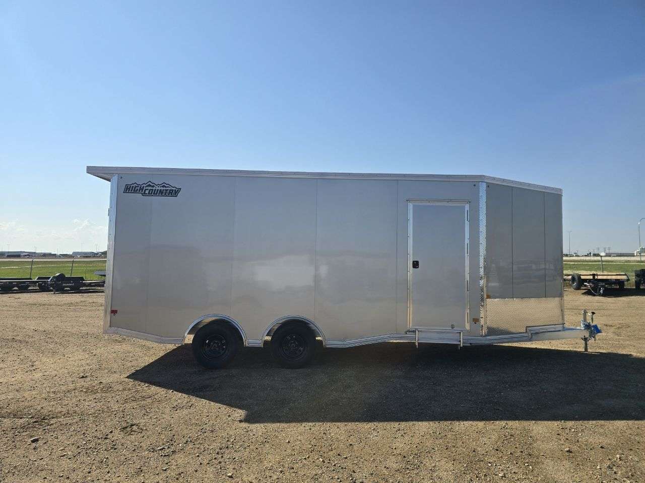 2026 Alcom HCH 8'6" x 18' + V-Nose Toy Hauler Trailer