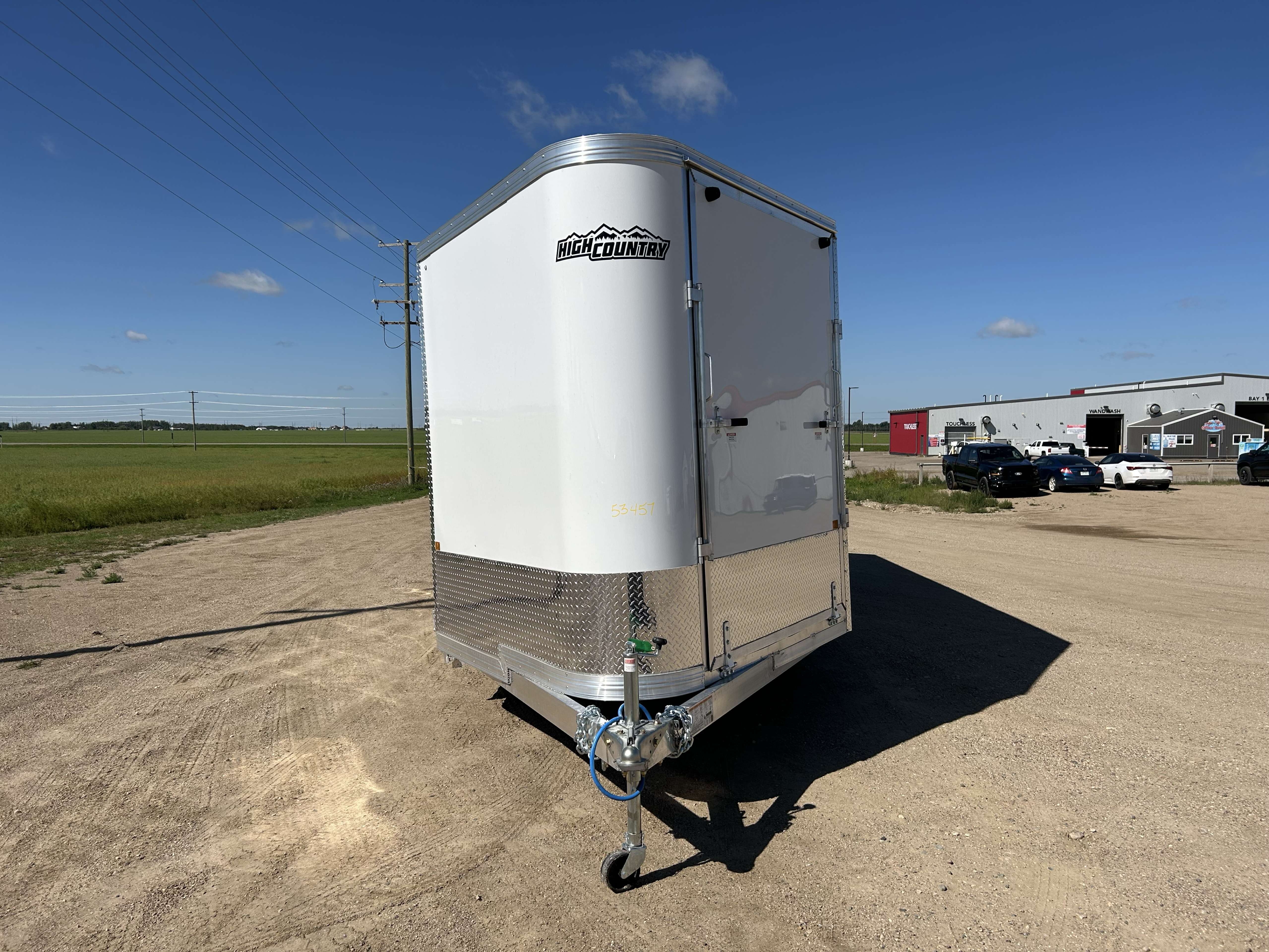 2026 Alcom HCH 8'6" x 22' + V-Nose Toy Hauler Trailer