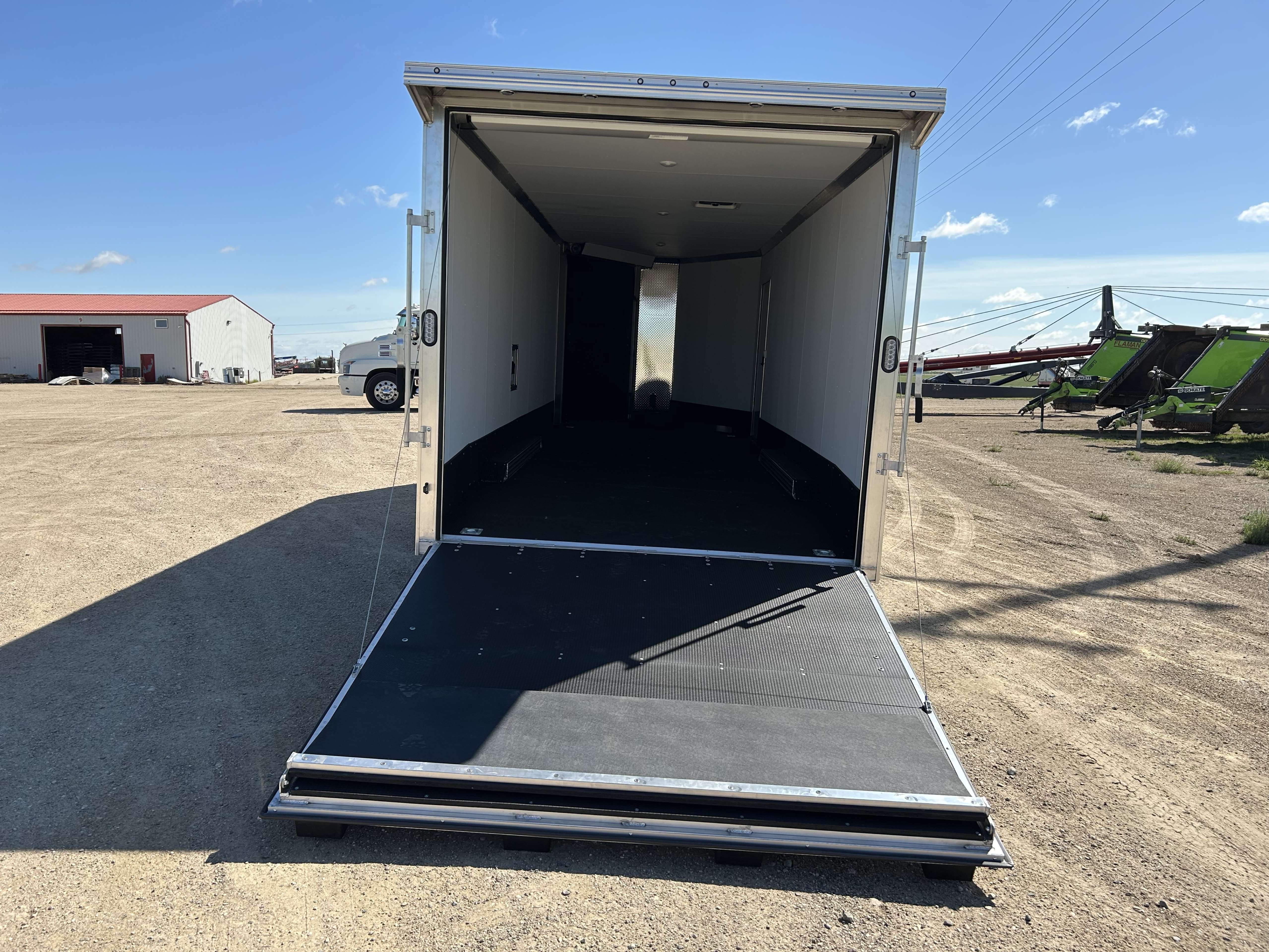 2026 Alcom HCH 8'6" x 22' + V-Nose Toy Hauler Trailer