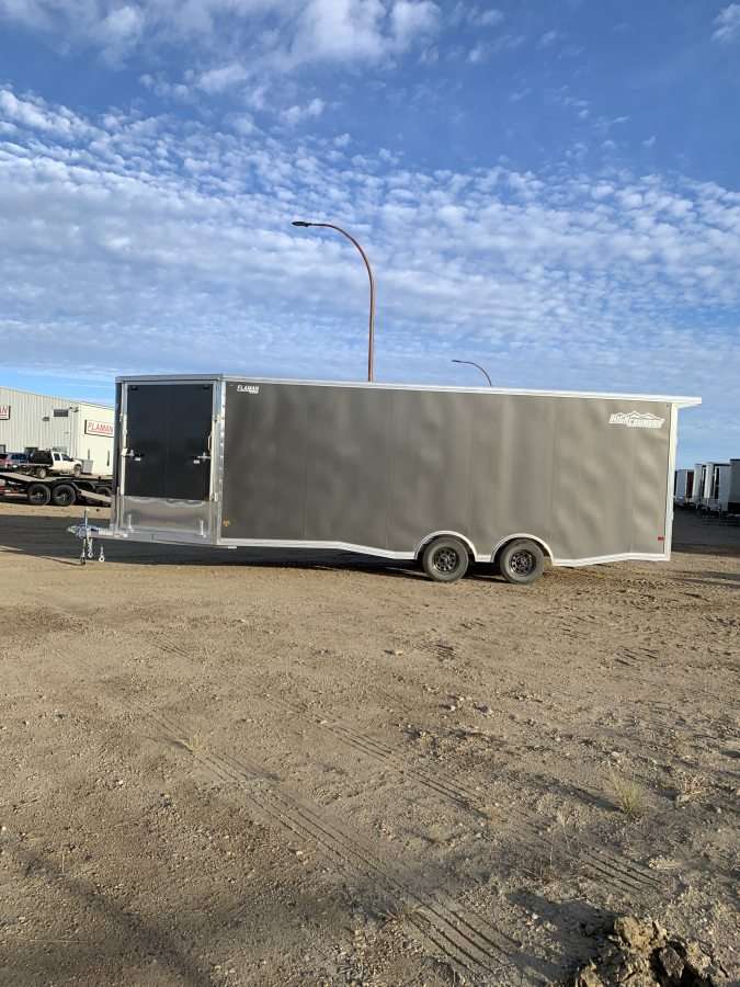 2026 Alcom HCH 8'6" x 22' + V-Nose Toy Hauler Trailer