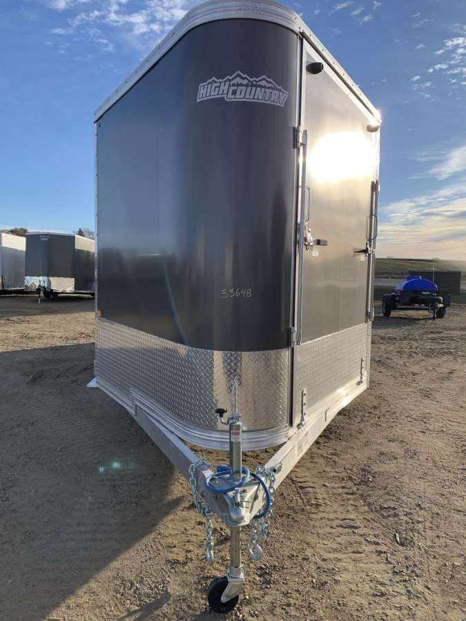 2026 Alcom HCH 8'6" x 22' + V-Nose Toy Hauler Trailer
