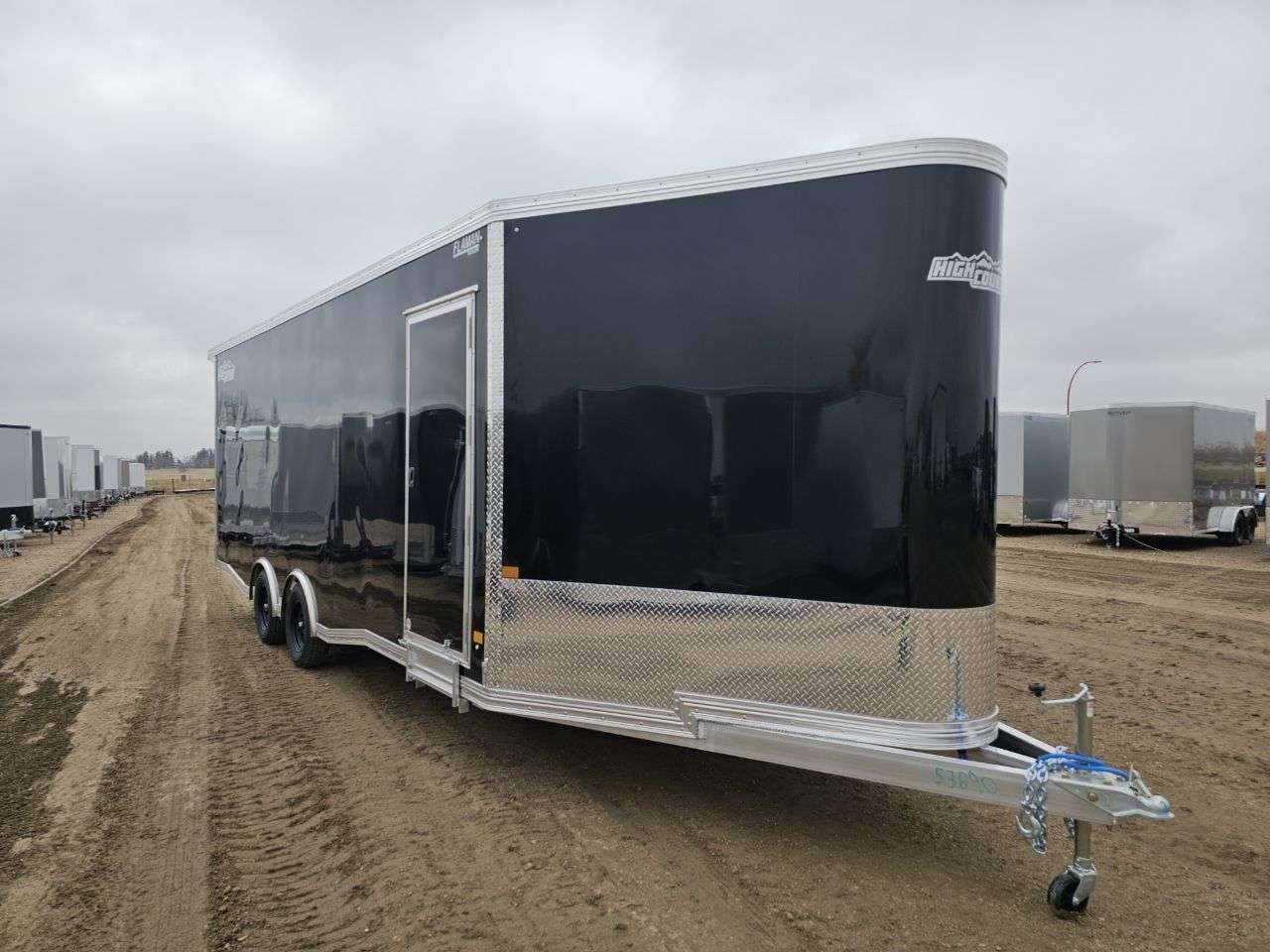2026 Alcom HCH 8'6" x 22' + V-Nose Toy Hauler Trailer