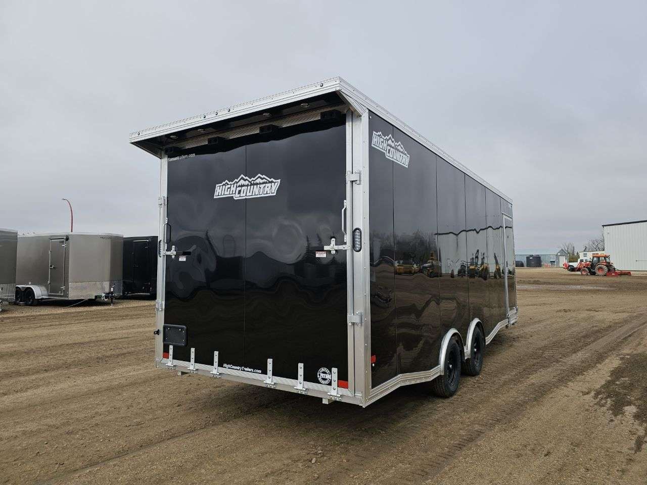2026 Alcom HCH 8'6" x 22' + V-Nose Toy Hauler Trailer