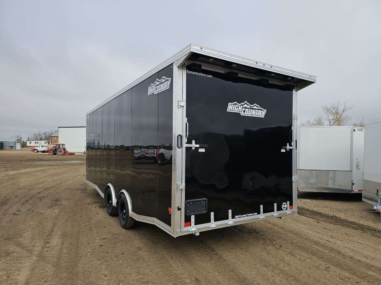 2026 Alcom HCH 8'6" x 22' + V-Nose Toy Hauler Trailer