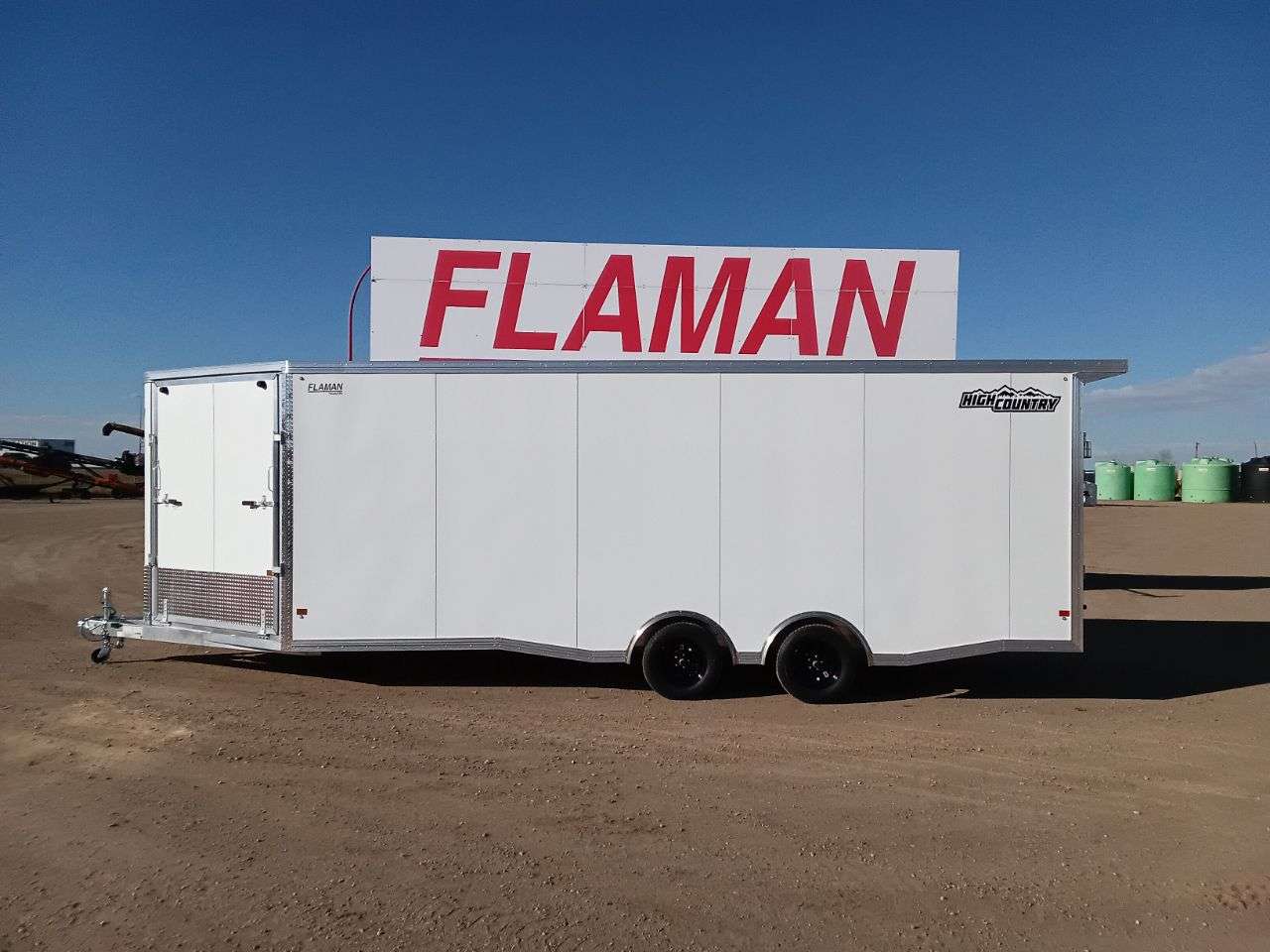 2026 Alcom HCH 8'6" x 22' + V-Nose Toy Hauler Trailer