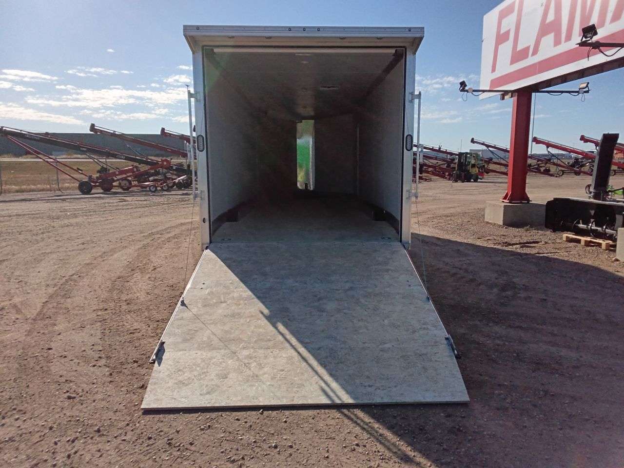 2026 Alcom HCH 8'6" x 22' + V-Nose Toy Hauler Trailer