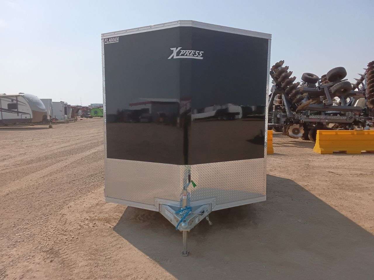 2026 Alcom Xpress 7'6" x 14' + V-Nose Cargo